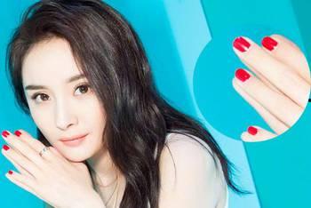 女明星网红美甲照片,指尖艺术，时尚演绎